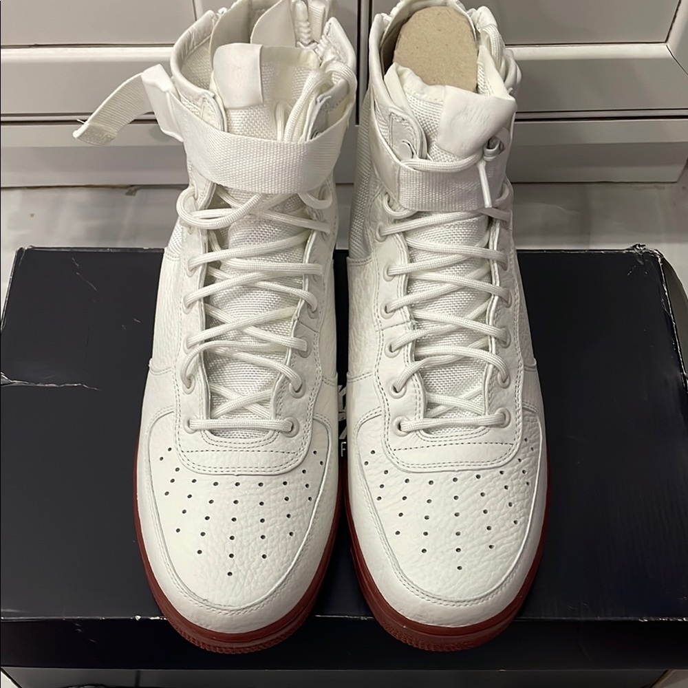 Nike SF Air Force 1 Mid Ivory Mars Stone-917753-100